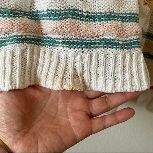 Roxy Women’s Knit Pull Over Hoodie Small Beachy Vacation surf Coverup Cruise - Picture 13 of 13